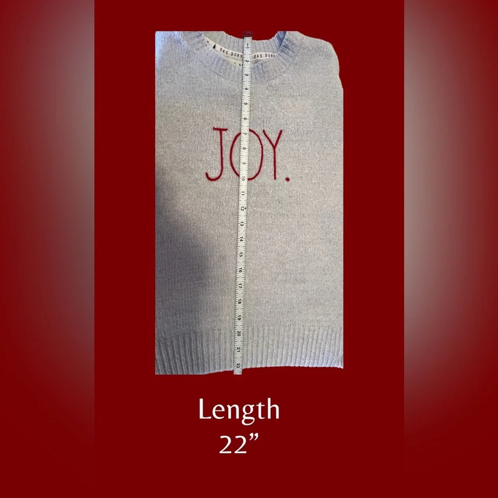 Women’s Rae Dunn, Joy-Sweater, Size S/P - Picture 9 of 14